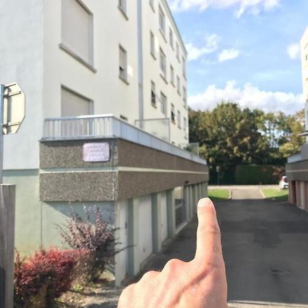 Studio T A 5Mn Euro Airport Avec Terrasse 생루이 외부 사진